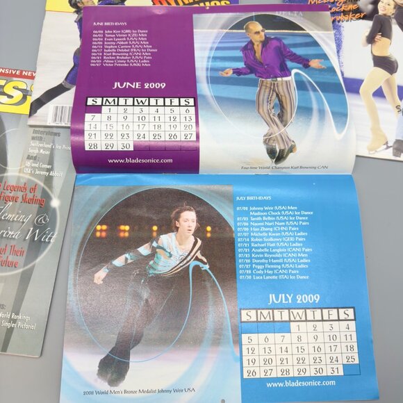 2008 Blades on Ice Magazine Figure Skating 3 Issues Calender Peggy Fleming - Picture 6 of 7
